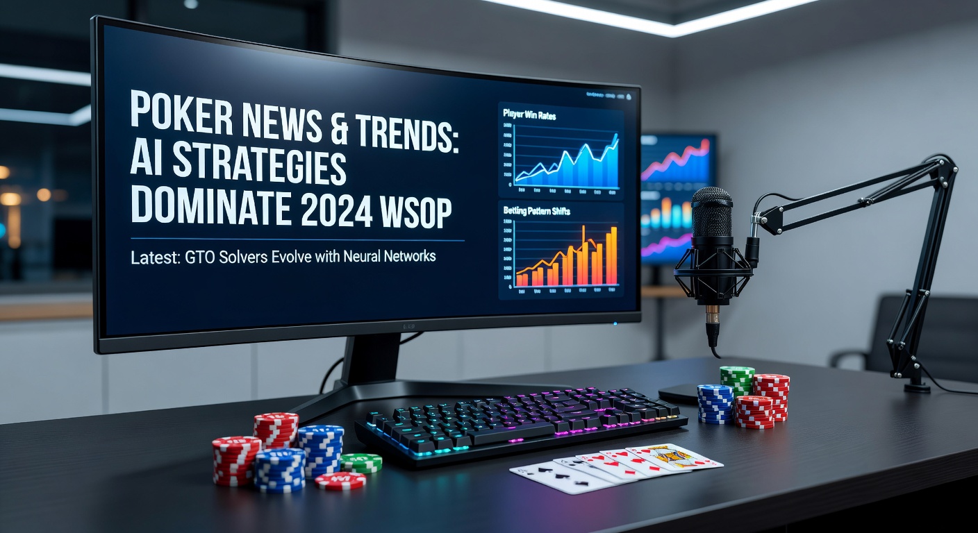 Alex Foxen hoists the trophy after winning Event #7 at the 2026 U.S. Poker Open, surrounded by chips and the PokerGO Studio backdrop