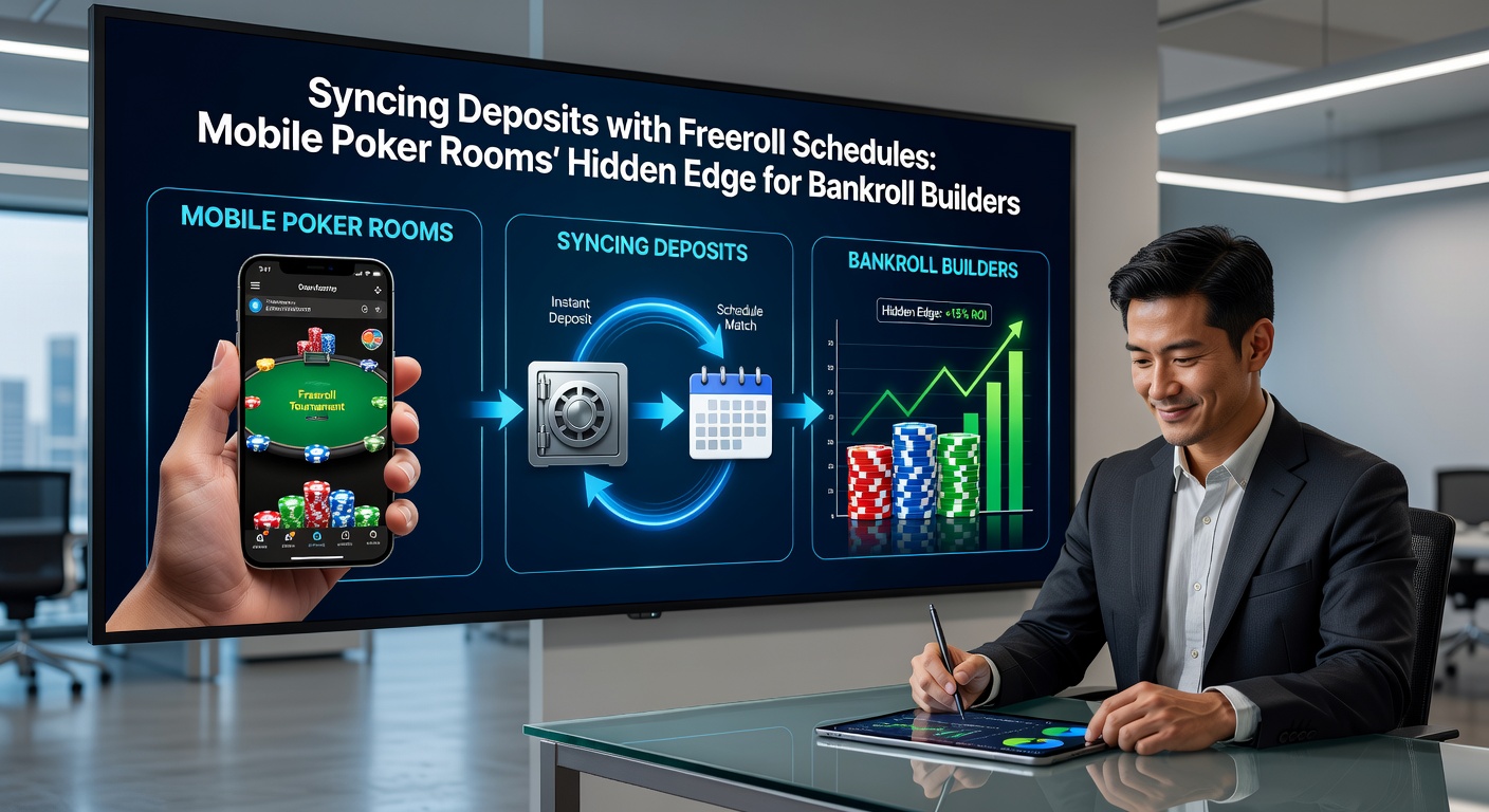 Calendar view of mobile poker freeroll schedule synced with deposit bonus promotions